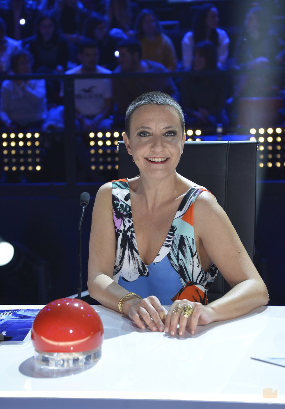 Eva Hache en la primera semifinal de la tercera edición de 'Got Talent España'