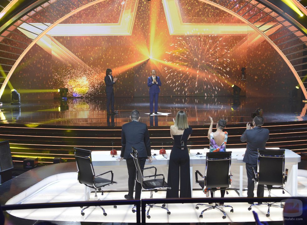 Raúl consigue el pase de oro unánime del jurado en la primera semifinal de la tercera edición de 'Got Talent España'