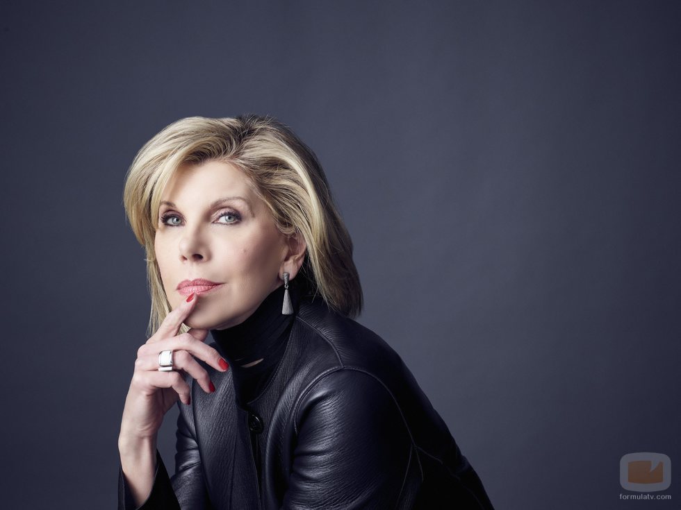 Christine Baranski posa como Diane Lockhart en 'The Good Fight'