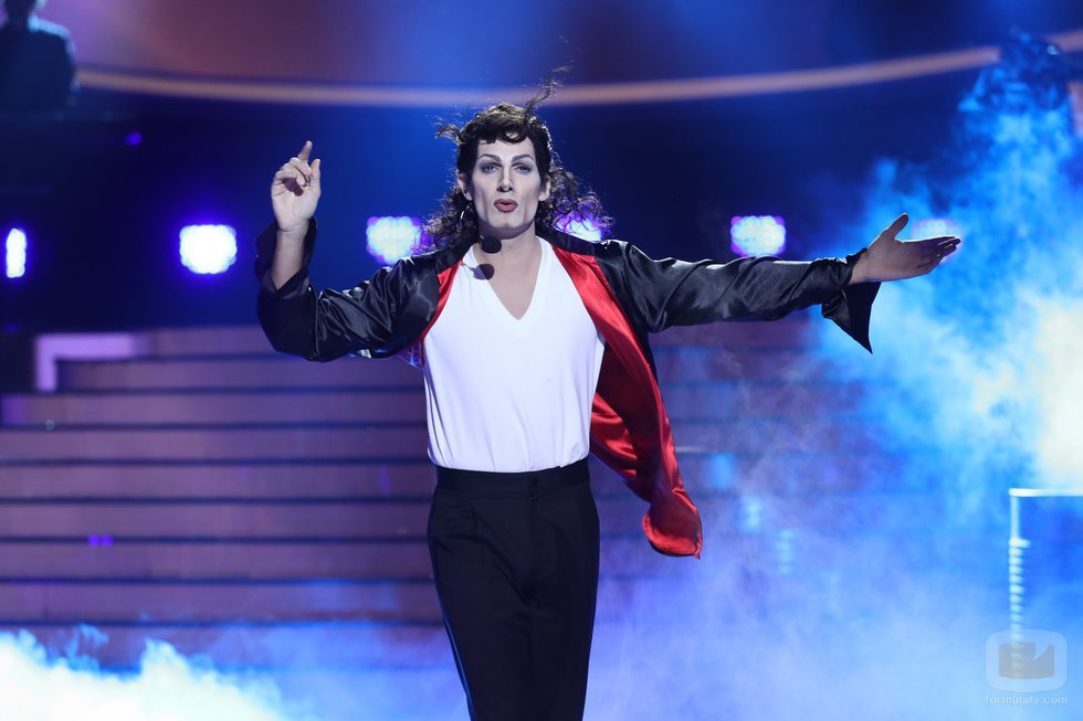 Fran Dieli es Michael Jackson en la gala final de 'Tu cara me suena'