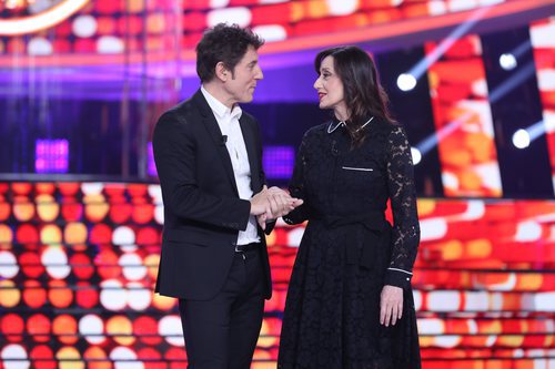 Luz Casal visita el plató en la gala final de la sexta edición de 'Tu cara me suena'