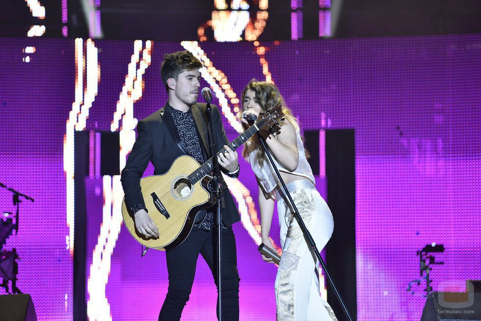Roi y Amaia actúan juntos en el comienzo de la Gira de 'OT 2017'