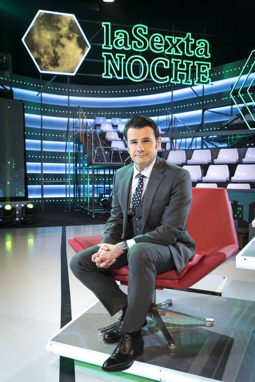 Iñaki López, sentado en el plató de 'laSexta Noche'