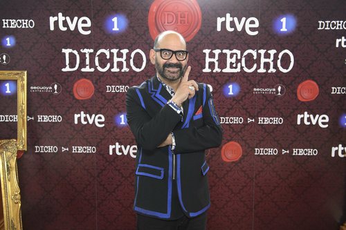 José Corbacho en la presentación de 'Dicho y hecho'
