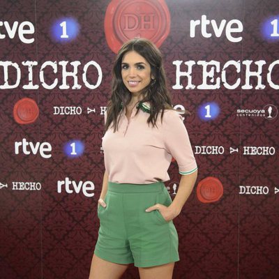 Elena Furiase en la presentación de 'Dicho y hecho'
