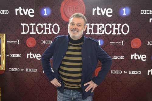 Pablo Carbonell en la presentación de 'Dicho y hecho'