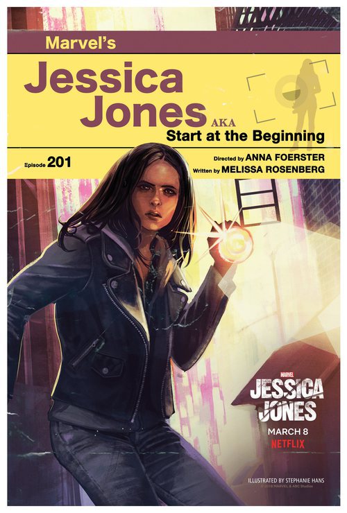 Capítulo 1 de la segunda temporada de 'Jessica Jones' como si fuera un cómic