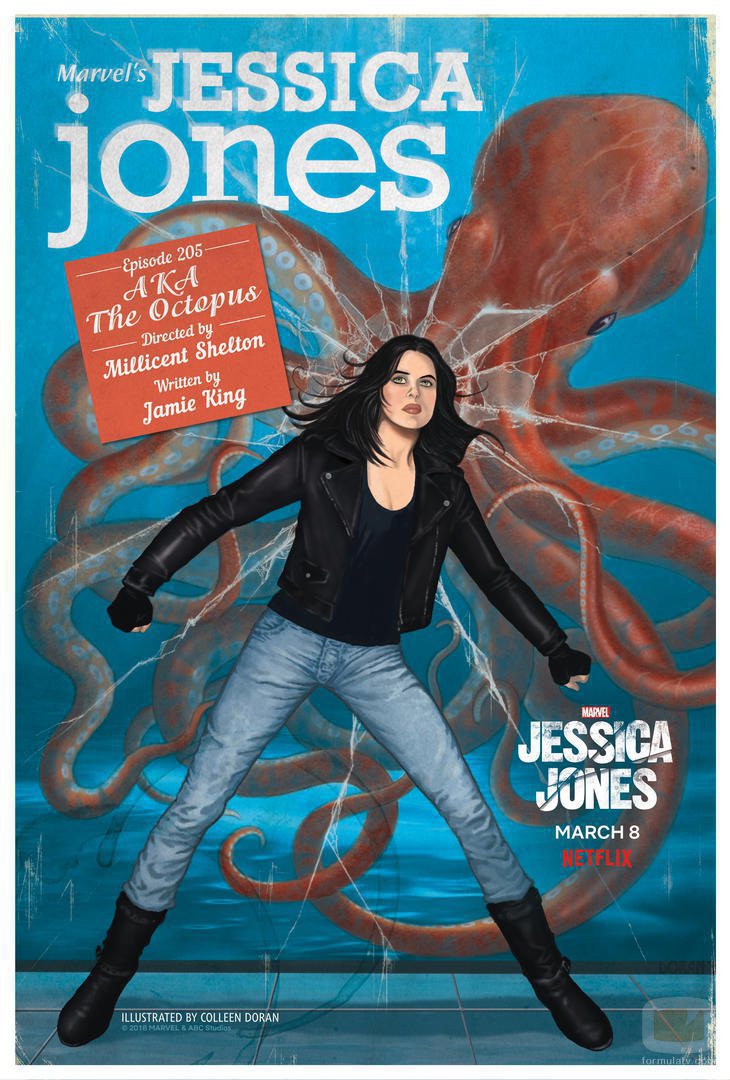 Capítulo 5 de la segunda temporada de 'Jessica Jones' como si fuera un cómic