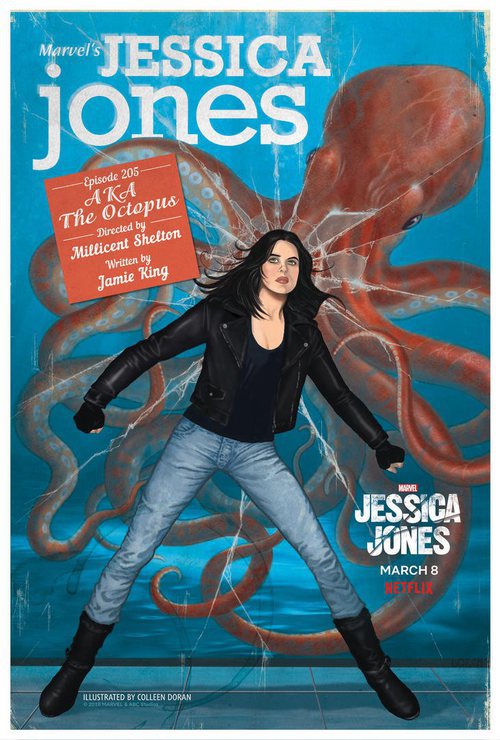 Capítulo 5 de la segunda temporada de 'Jessica Jones' como si fuera un cómic