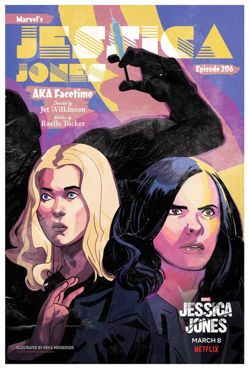 Capítulo 6 de la segunda temporada de 'Jessica Jones' como si fuera un cómic