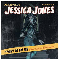 Capítulo 8 de la segunda temporada de 'Jessica Jones' como si fuera un cómic