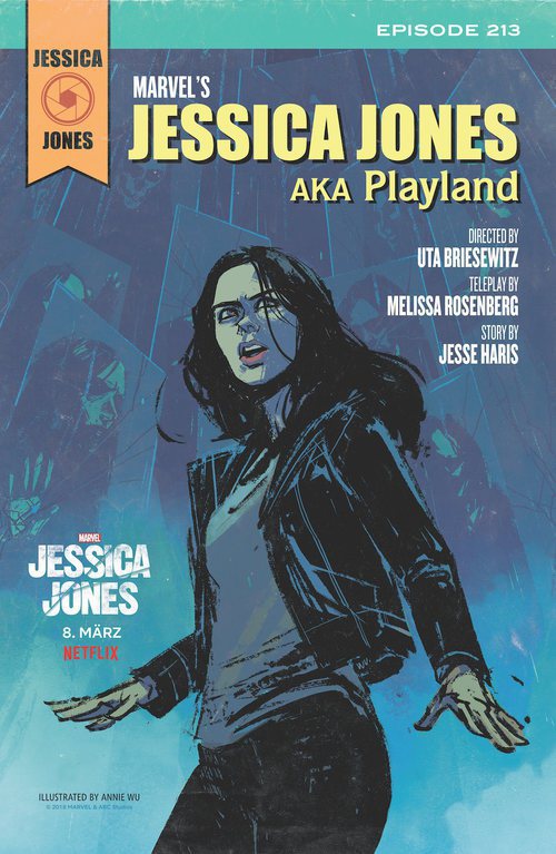 Capítulo 13 de la segunda temporada de 'Jessica Jones' como si fuera un cómic