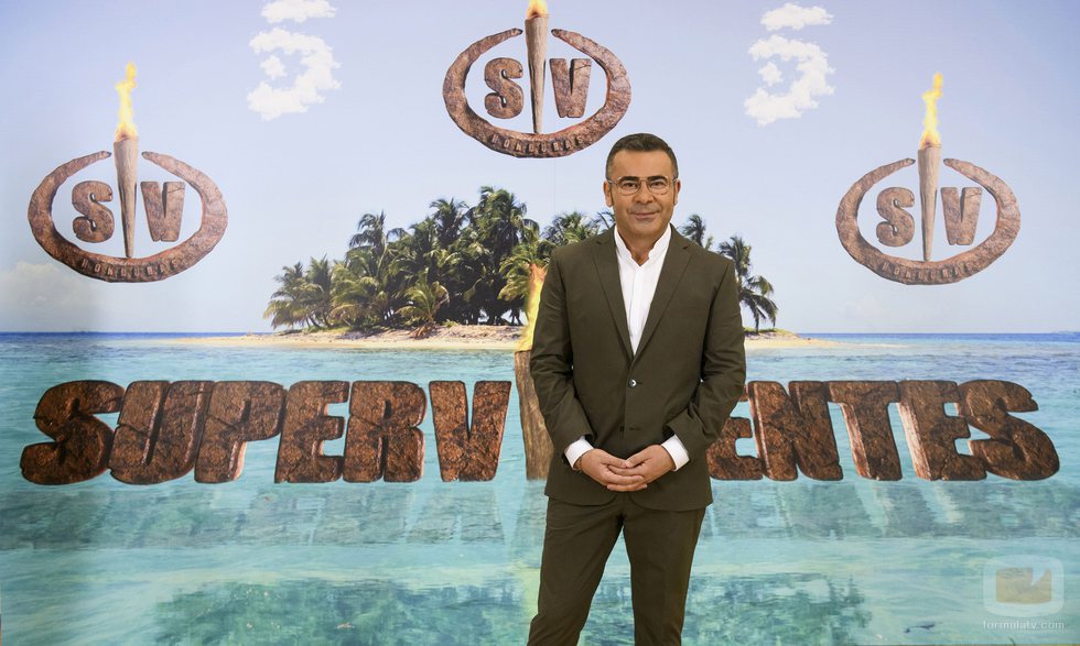 Jorge Javier Vázquez en la presentación de 'Supervivientes 2018'