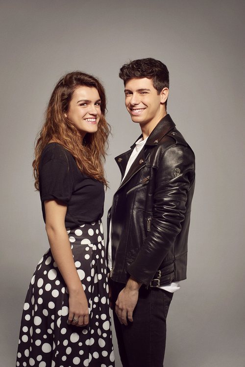 Amaia y Alfred, frente a frente, en el posado oficial para Eurovisión 2018