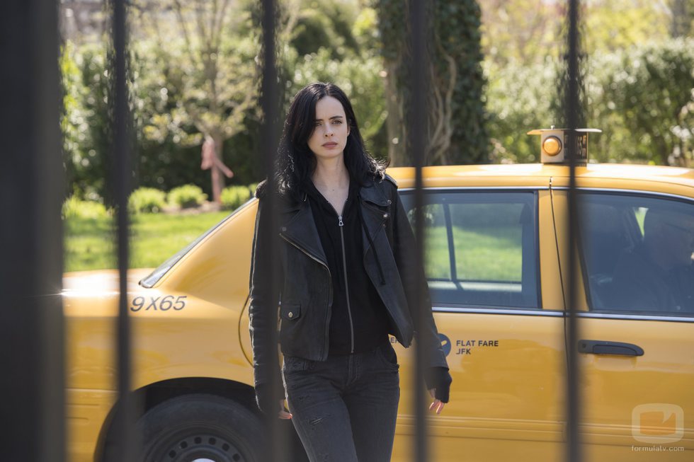 Krysten Ritter en una escena de la segunda temporada de 'Jessica Jones'