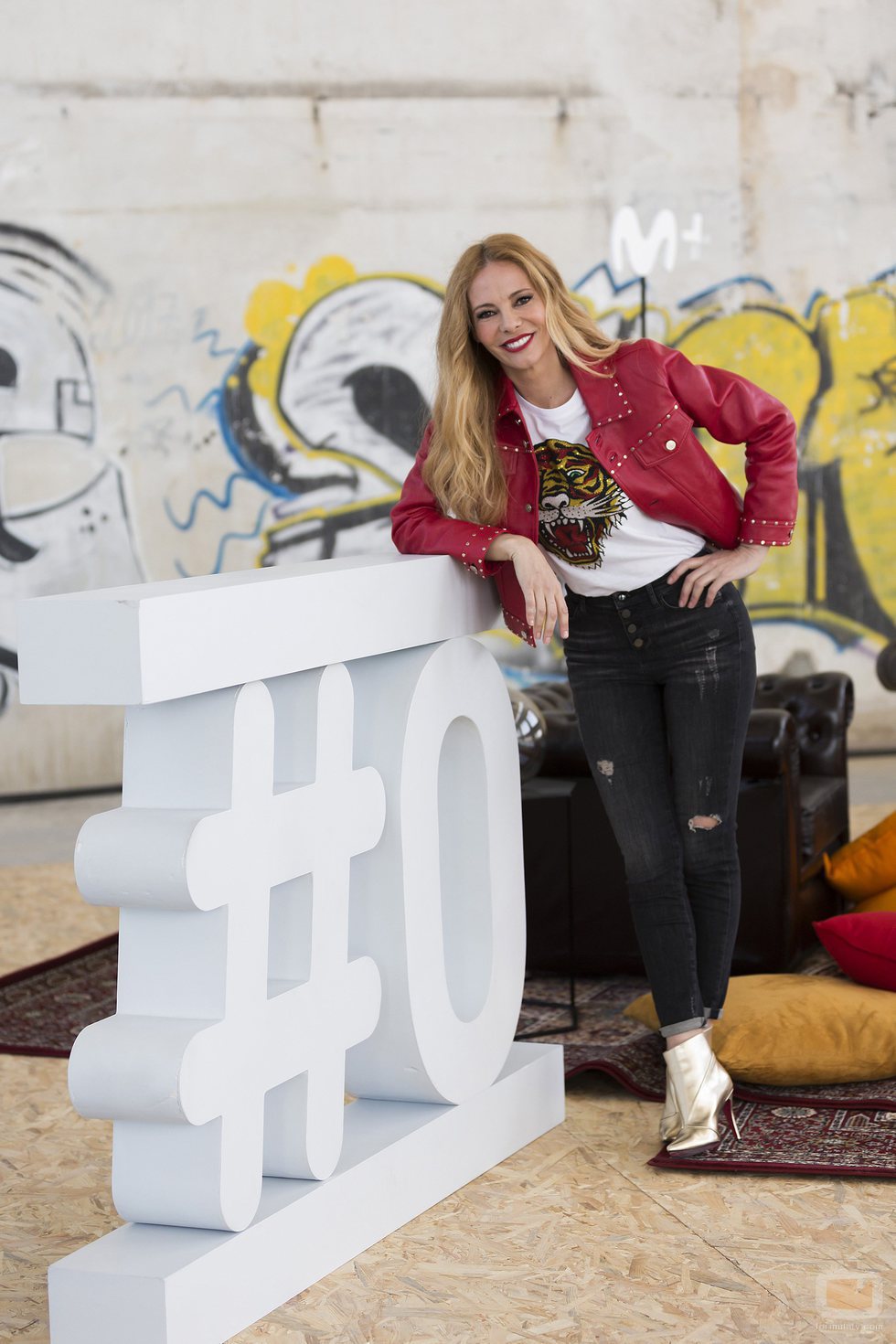 Paula Vázquez, sobre el logo de #0 en la presentación de 'Fama a bailar'