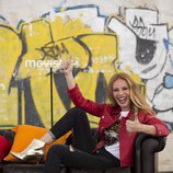 Paula Vázquez sonríe en la presentación de 'Fama a bailar'