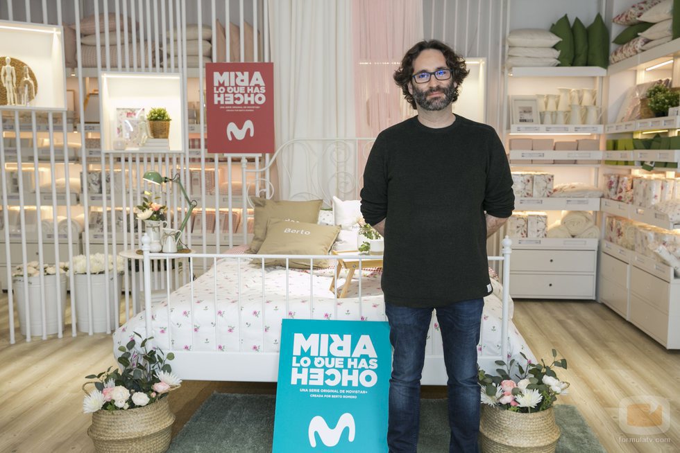 Carlos Therón en la presentación de 'Mira lo que has hecho'