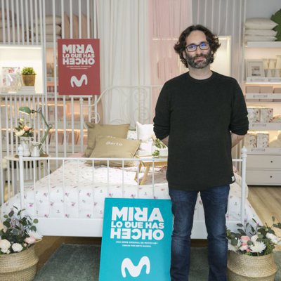 Carlos Therón en la presentación de 'Mira lo que has hecho'