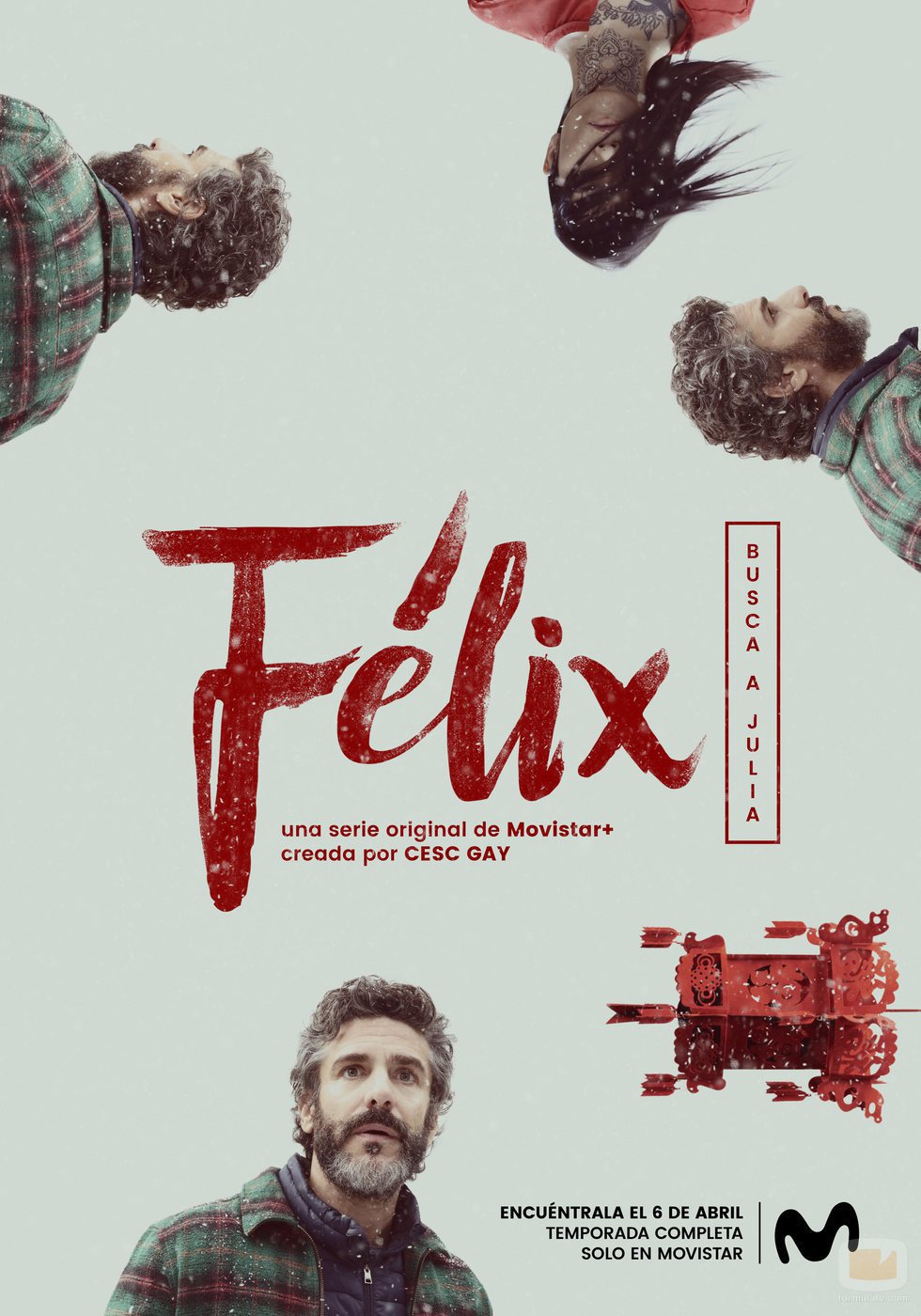 Cartel de 'Félix', la serie original de Movistar+ dirigida por Cesc Gay
