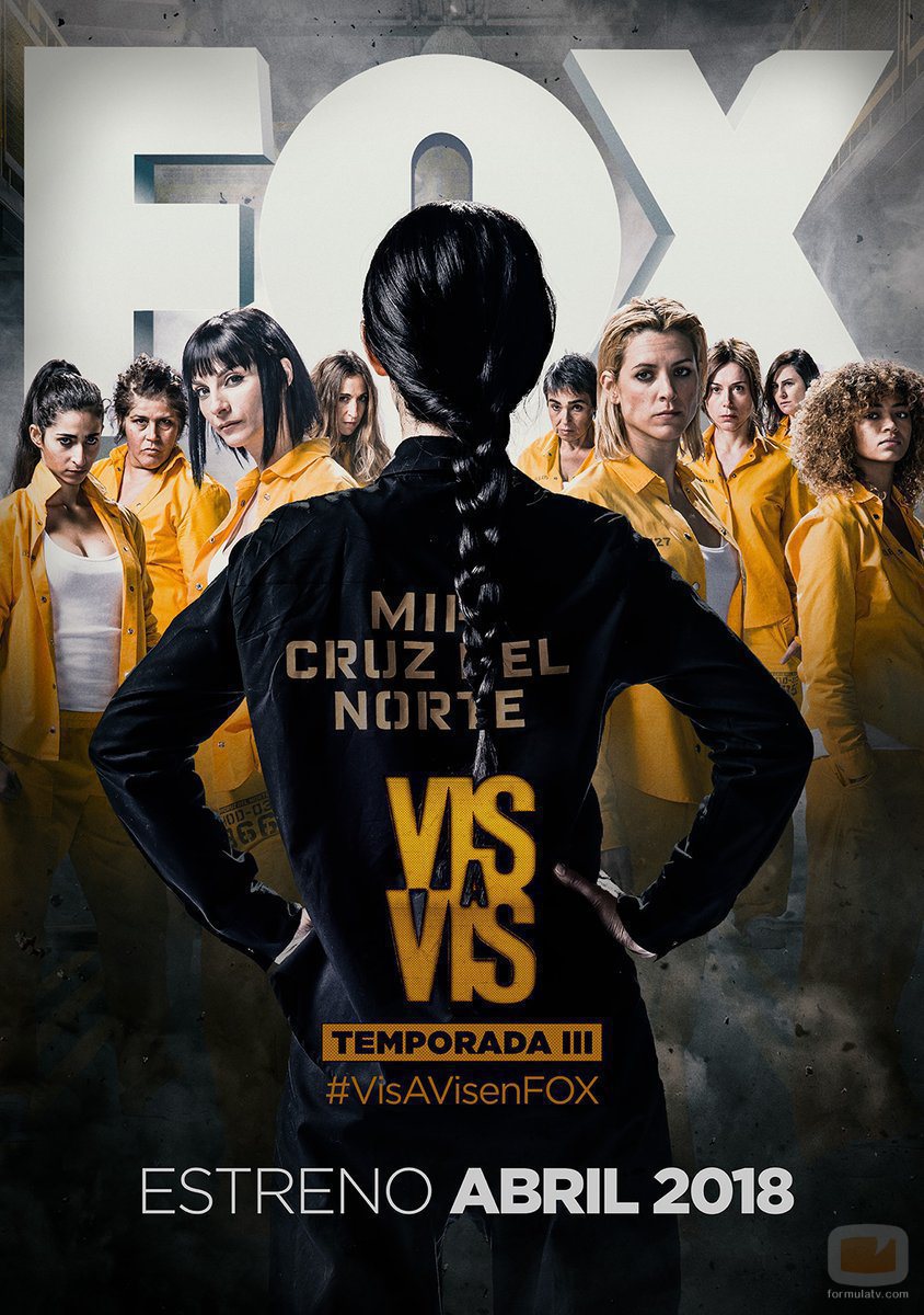 Cartel de la tercera temporada de 'Vis a vis'