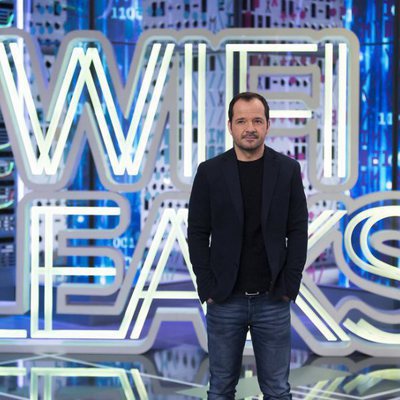 Ángel Martín en la presentación de 'WifiLeaks'