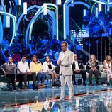 Jorge Javier Vázquez en la primera Gala de 'Supervivientes 2018'
