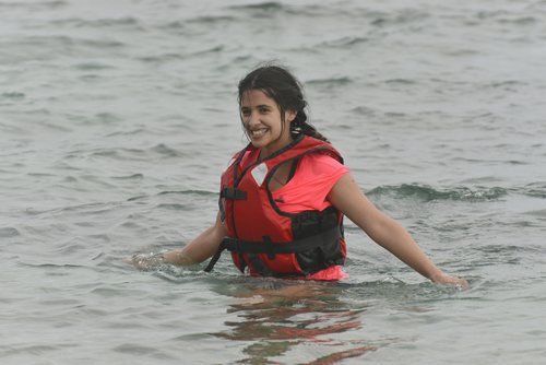 Melissa Vargas en la primera Gala de 'Supervivientes 2018'