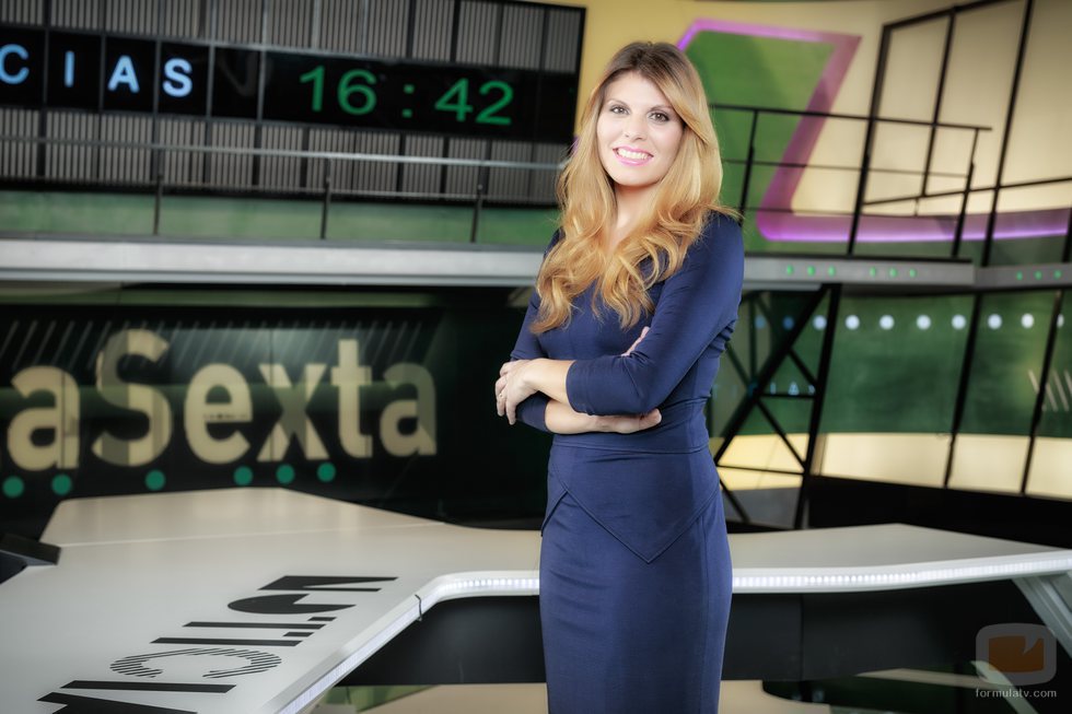 Diana Mata, presentadora de 'laSexta Noticias'