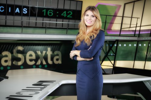 Diana Mata, presentadora de 'laSexta Noticias'
