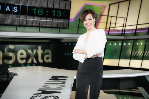 Cristina Villanueva, presentadora de 'laSexta noticias'