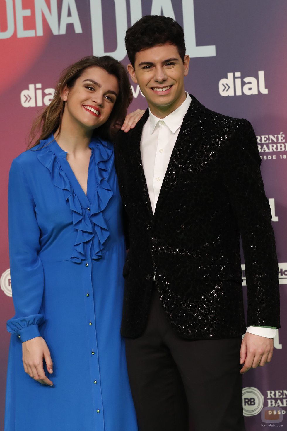 Amaia y Alfred, finalistas de 'OT 2017', en los Premios Dial 2018