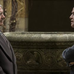 Antonio Banderas y T. R. Knight en la segunda temporada de 'Genius'