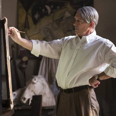 Pablo Picasso pinta en la segunda temporada de 'Genius'