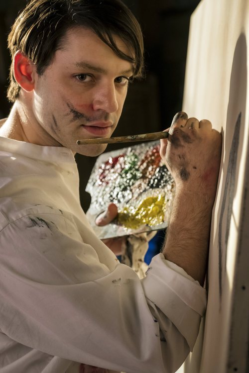 Alex Rich como Picasso en la imagen promocional de 'Genius'