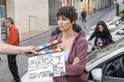 Primer plano de Paz Vega como Magda en 'Fugitiva'