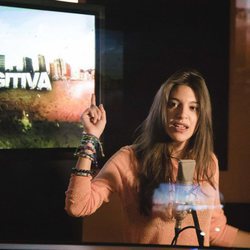 Ana Guerra canta en la grabación de la sintonía de cabecera de 'Fugitiva'
