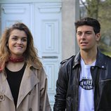 Amaia y Alfred en las Azores con motivo de la grabación de la postal eurovisiva