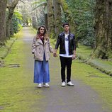 Amaia y Alfred de la mano en su viaje a las Azores para rodar la postal eurovisiva