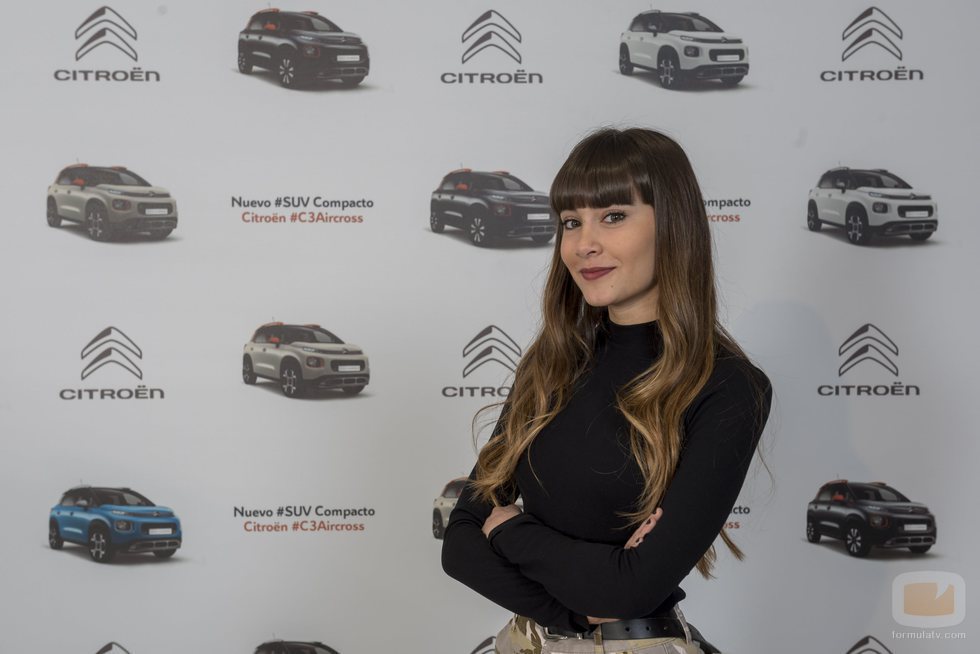 Aitana, 'OT 2017', en la presentación de Citröen
