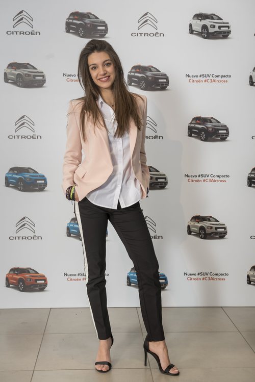 Ana Guerra, 'OT 2017', en la presentación de Citröen