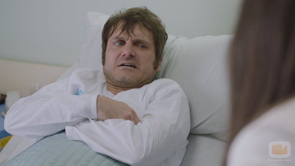 Jozé, en el hospital en el primer capítulo de la cuarta temporada de 'Allí abajo'