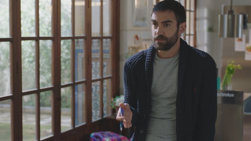 Iñaki en el primer capítulo de la cuarta temporada de 'Allí abajo'