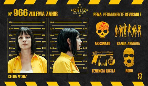Ficha policial de Zulema en 'Vis a vis'