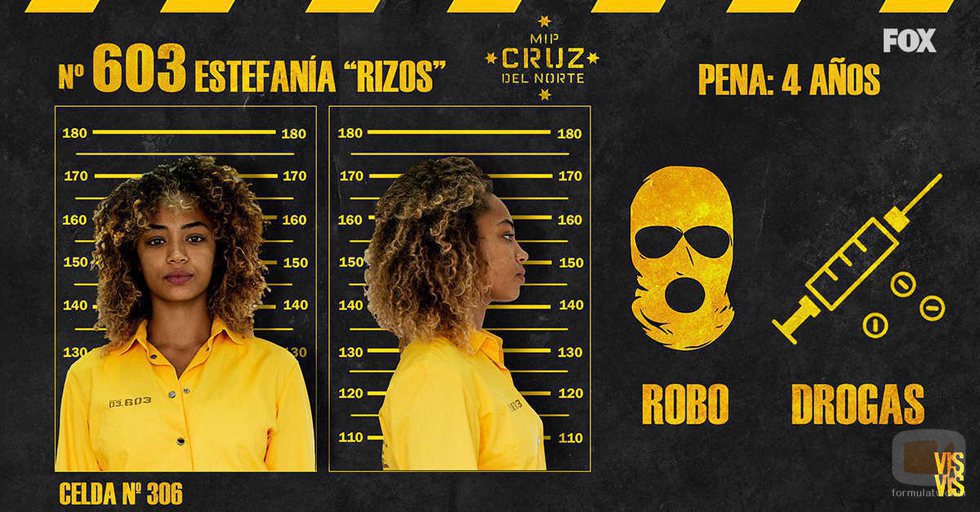 Ficha policial de Rizos en 'Vis a vis'
