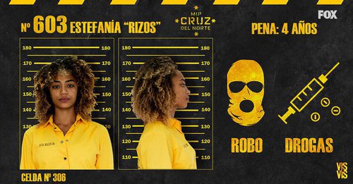 Ficha policial de Rizos en 'Vis a vis'