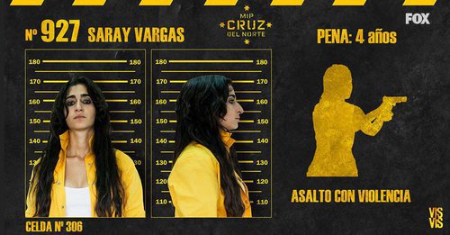 Ficha policial de Saray en 'Vis a vis'