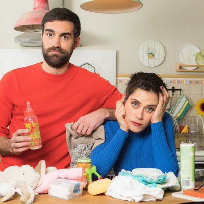 Posado de Jon Plazaola y María León para la cuarta temporada de 'Allí abajo'