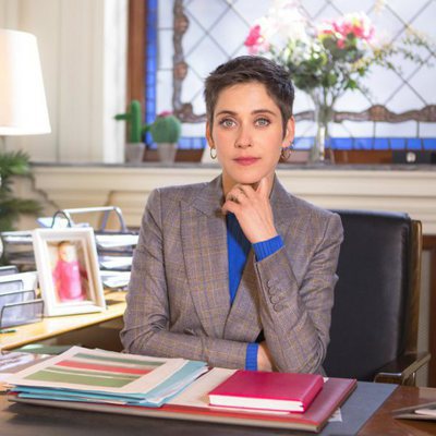 Carmen posa para la cuarta temporada de 'Allí abajo'
