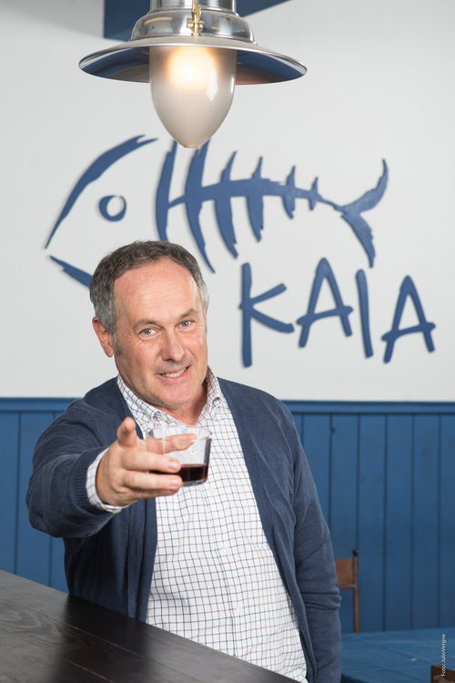 Sabino posa para la cuarta temporada de 'Allí abajo'